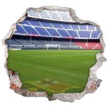 Vinilos estadio de fútbol camp nou barcelona 3d
